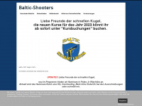 balticshooters.de Webseite Vorschau