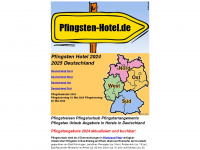 pfingsten-hotel.de Webseite Vorschau
