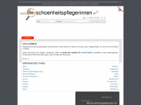 die-schoenheitspflegerinnen.ch Webseite Vorschau