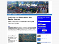 danzig.info Webseite Vorschau