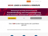 lead-motor.com Webseite Vorschau