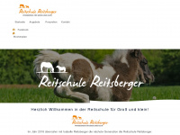 reitschule-reitsberger.de Webseite Vorschau