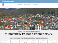 turnverein-biedenkopf.de Webseite Vorschau
