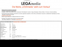 legamedia.net Webseite Vorschau