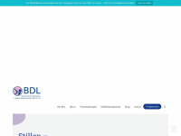 bdl-stillen.de Webseite Vorschau