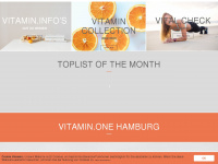 vitaminone.de Webseite Vorschau