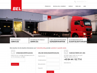 bel-express.de Webseite Vorschau