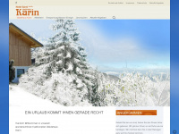 gaestehaus-karin.at Webseite Vorschau