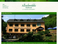 albachmuehle.de Webseite Vorschau
