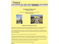 welcomevienna.at Webseite Vorschau