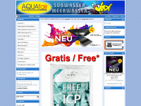 aquafair.de Webseite Vorschau