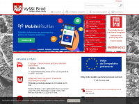 mestovyssibrod.cz Webseite Vorschau