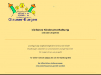 glauser-burgen.ch Webseite Vorschau