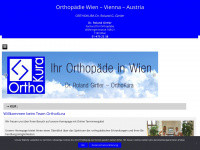 orthopaede.cc Webseite Vorschau