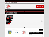 hfc-colditz.de Webseite Vorschau
