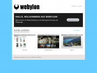 webylon.de Webseite Vorschau