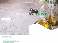 olivenol.de Webseite Vorschau