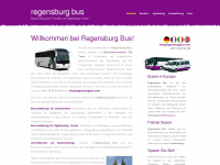regensburgbus.com Webseite Vorschau
