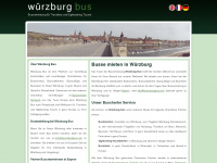 wuerzburgbus.com Webseite Vorschau