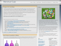 menstrualcups.wordpress.com Webseite Vorschau