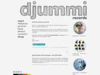 djummi-records.de Webseite Vorschau
