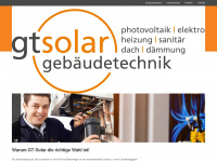 gt-solar.de Webseite Vorschau