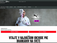 keepersport.sk Webseite Vorschau