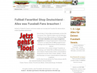 fanartikel-shop-deutschland.de Webseite Vorschau