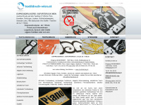 textildruck-wien.at Webseite Vorschau