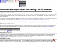 edelline.com Webseite Vorschau