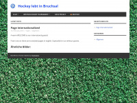 hockey-lebt.de Webseite Vorschau