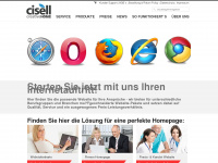cisell.com Webseite Vorschau