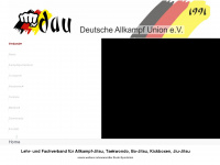 deutsche-allkampf-union.de Webseite Vorschau