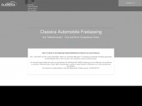 classica-automobile.at Webseite Vorschau