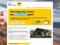 adac-aurich.de Webseite Vorschau