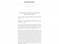 bukrueger.wordpress.com Webseite Vorschau