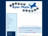 kyno-physio.de Webseite Vorschau
