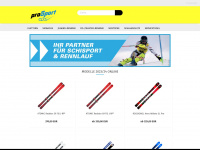 prosport.at Webseite Vorschau