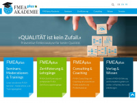 fmeaplus.de Webseite Vorschau