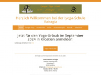 iyoga-nastaetten.de Webseite Vorschau