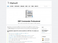 dbf-software.com Webseite Vorschau