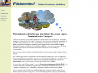 rueckenwind-hd.org Webseite Vorschau