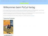 pocul.de Webseite Vorschau