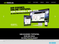 wmkick.eu Webseite Vorschau