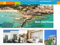 naxos-island-greece.com Webseite Vorschau