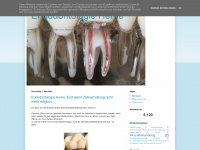 endodontologie-herne.blogspot.com Webseite Vorschau