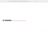 tehnos.si Webseite Vorschau