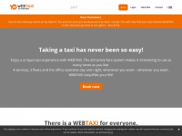 webtaxi.lu Webseite Vorschau