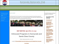 sunnyvaledems.org Webseite Vorschau