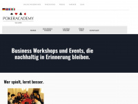 pokeracademy.ch Webseite Vorschau